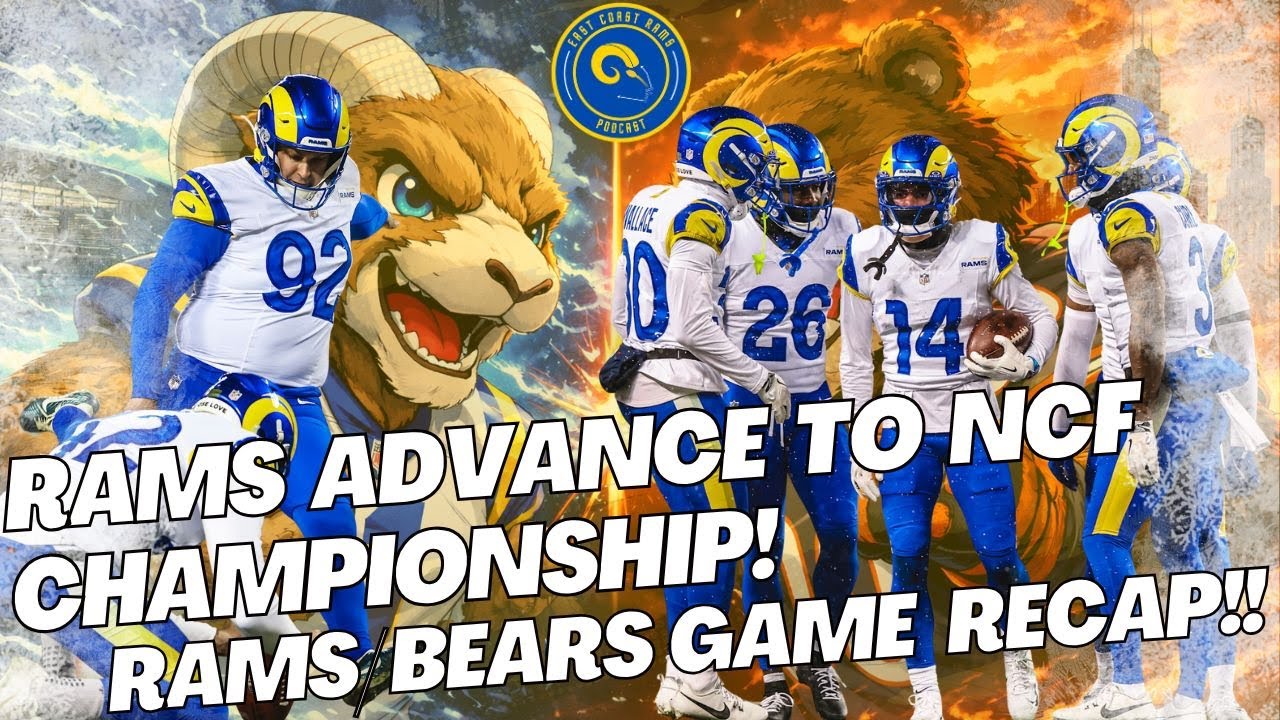RAMS ADVANCE TO THE NFC CHIP!
