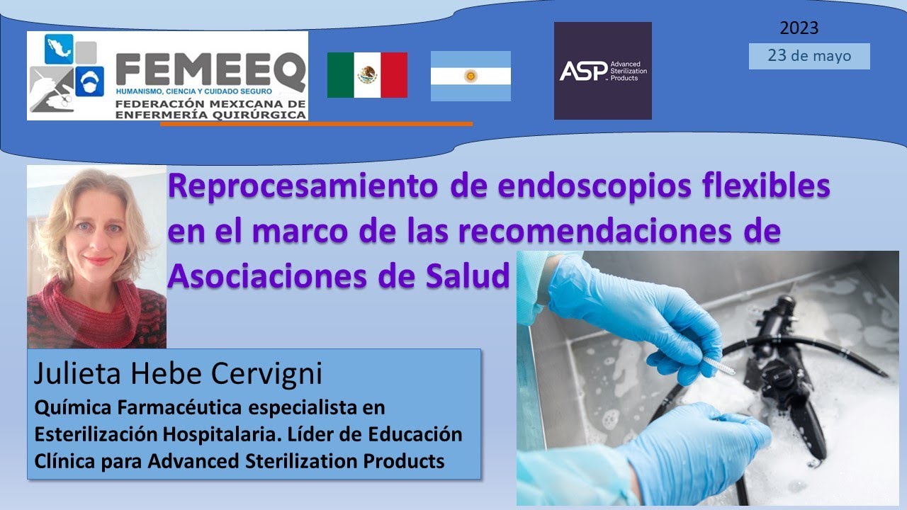 Reprocesamiento de endoscopios flexibles