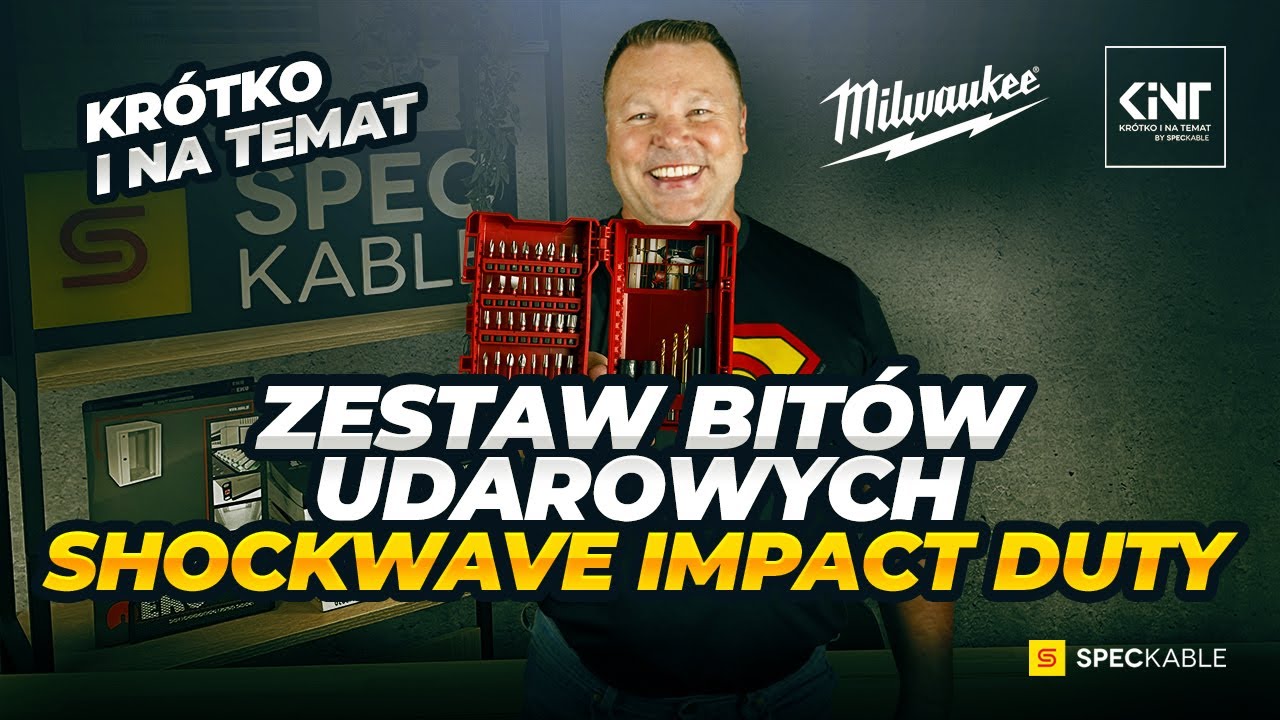 KR&Oacute;TKO I NA TEMAT #3 - Zestaw bit&oacute;w udarowych SHOCKWAVE  IMPACT DUTY [MILWAUKEE]