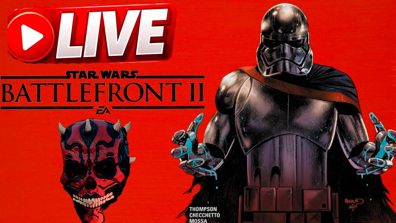 🔴 LIVE - STAR WARS BATTLEFRONT II (2017) - GAMEPLAY CAPITÃ PHASMA