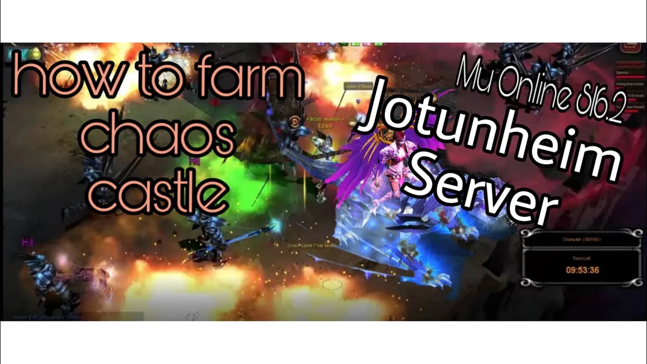 Chaos Castle Farm | MU ONLINE S16.2 | Jotunheim Server