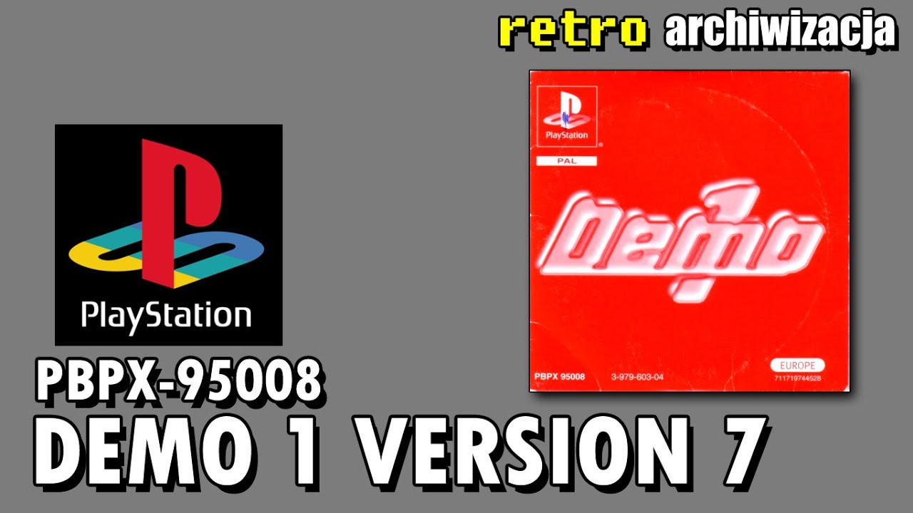 Czerwone Demo 1 PBPX-95008 na PlayStation 1