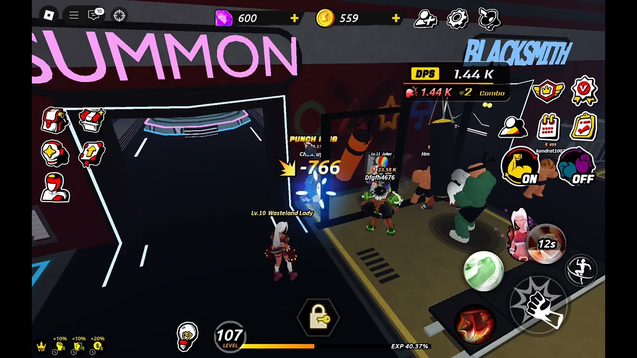 Squid game punch simulator 2