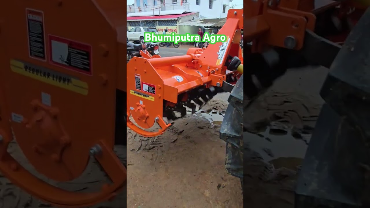 Shaktiman Rotavator Tractor operated Best price at Bhumiputra Agro Sonepur #rotavator #trending