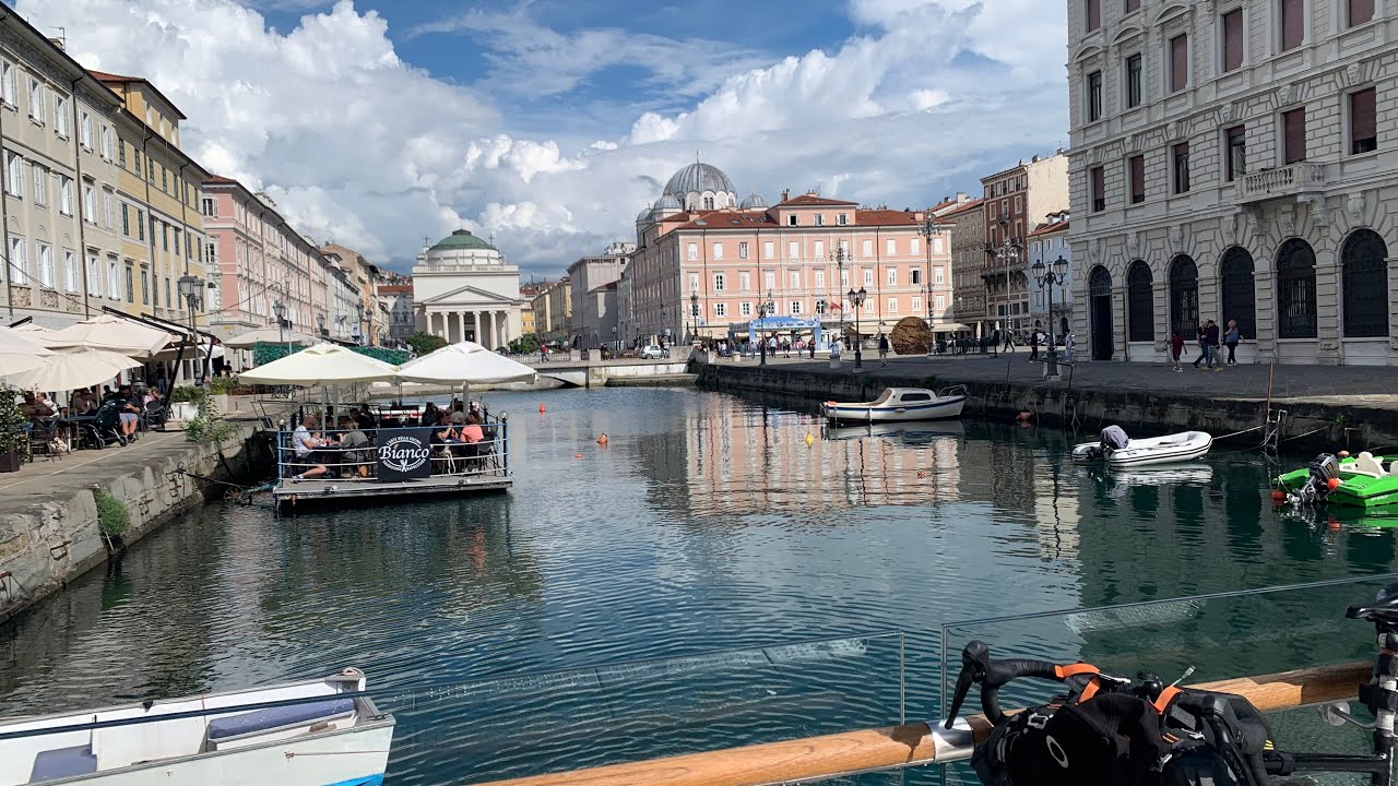 Alpe Adria 2024 und noch weiter mit dem Gravelbike: Tag 3  - Von Grado über Trieste bis nach Piran