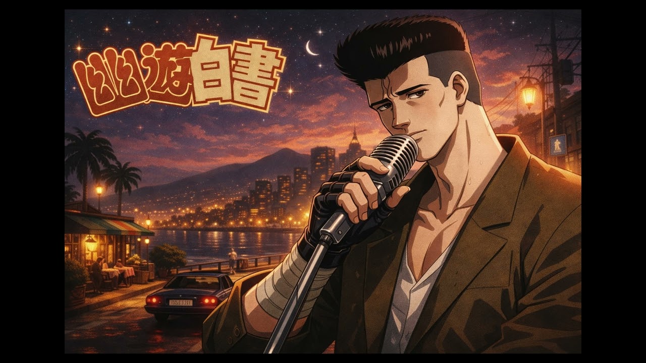 【幽☆遊☆白書】もしも「太陽がまた輝く時」が80'sシンセポップだったら？✨