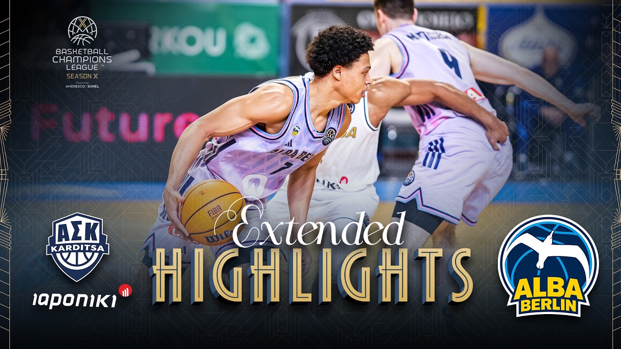 Karditsa Iaponiki v ALBA BERLIN | Round of 16 | Full Game Highlights | #BasketballCL 2025-26