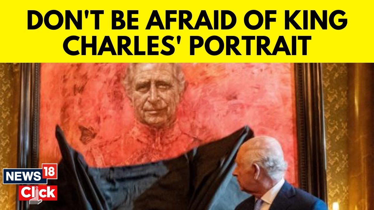 New Portrait Of King Charles: People Have A Lot Of Thoughts About The Striking New Portrait | G18V
