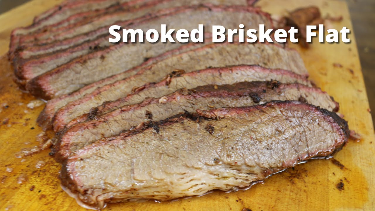 Smoked Brisket Flat | How To Smoke A Beef Brisket Flat on the Big Green Egg