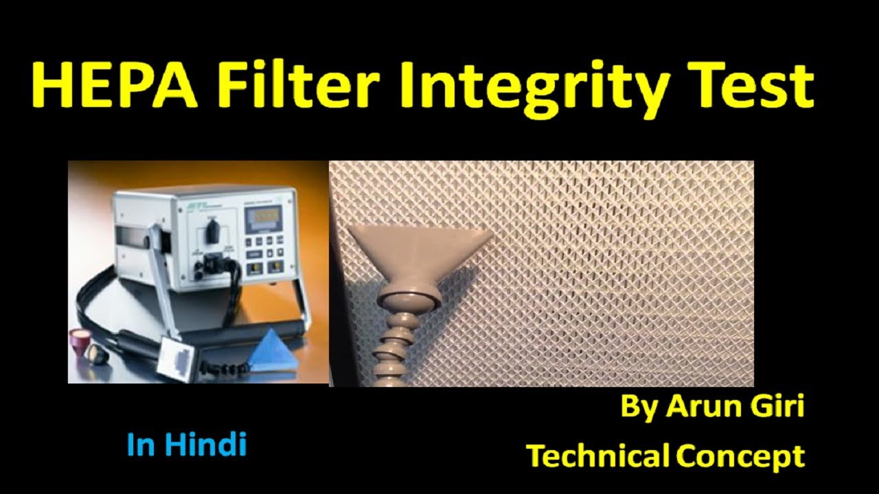 [ Hindi ] HEPA  Filter Integrity Test