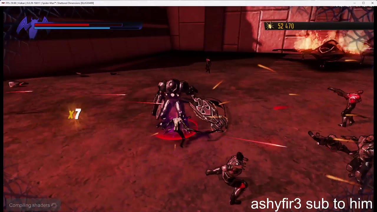 First time playing the so called best spiderman game shatterdimensions