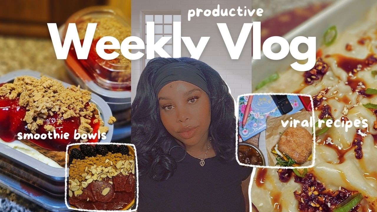 I Tried Viral Recipes This Week… | Weekly Vlog 🩷