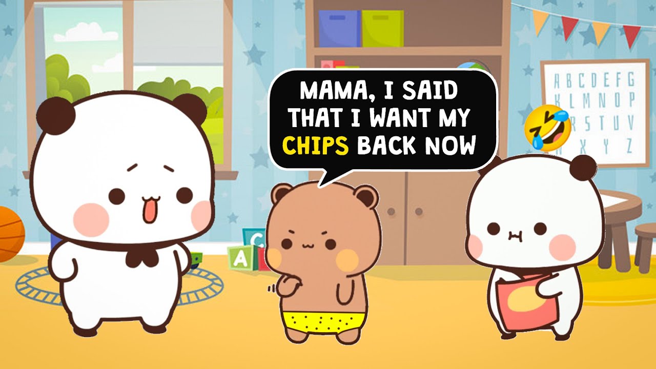 #BDC334 ▶Chips CLASH💢😒 Daabu and Mikki's Sibling Skirmish😮Bubu Dudu Videos | peachgoma