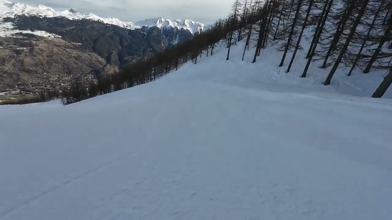 Serre Chevalier Col du Prorel to Aguilette Chair 15.3.24