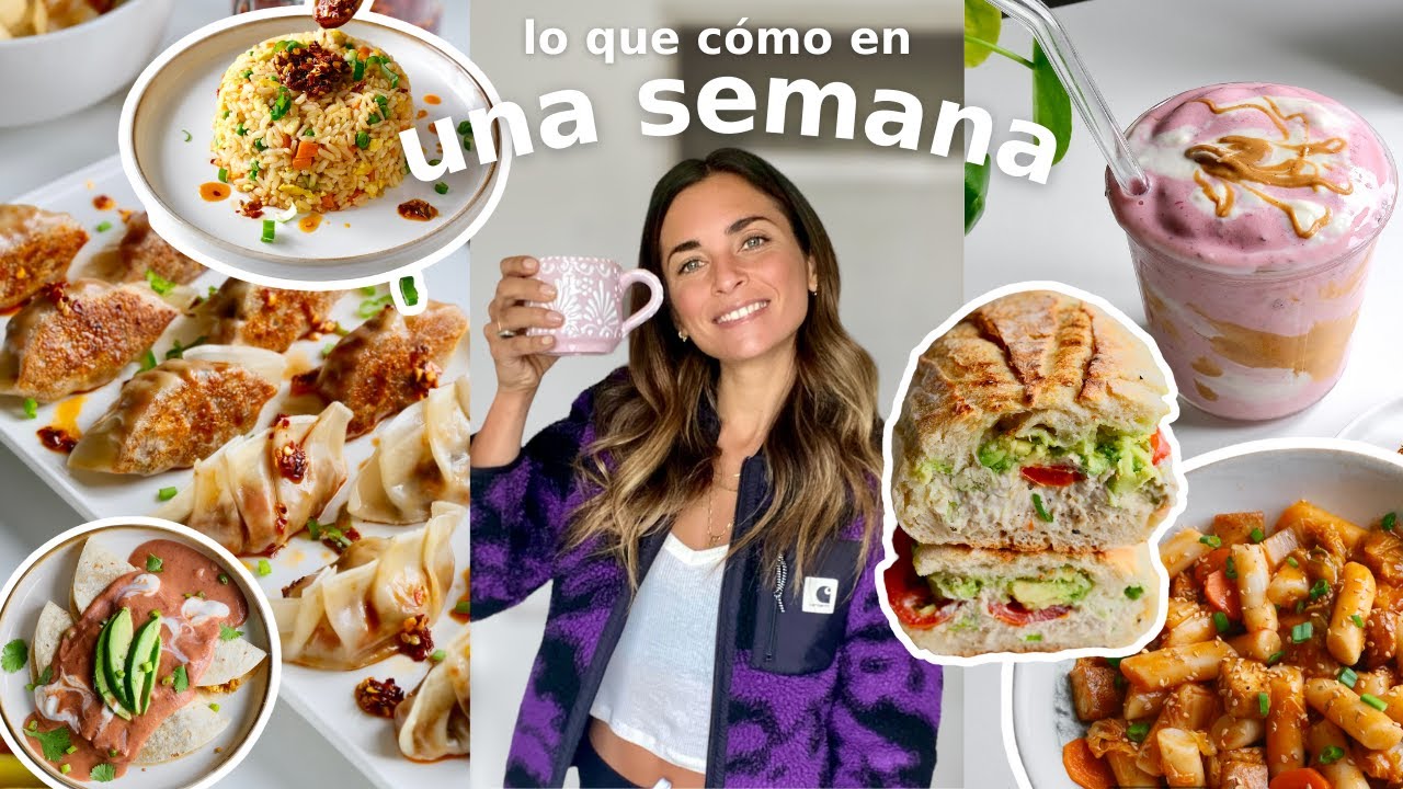 LO QUE CÓMO EN UNA SEMANA | VEGAN EN FRANCIA