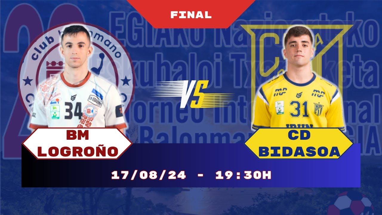 FINAL: CD BIDASOA IRUN - CD LOGROÑO BALONMANO -