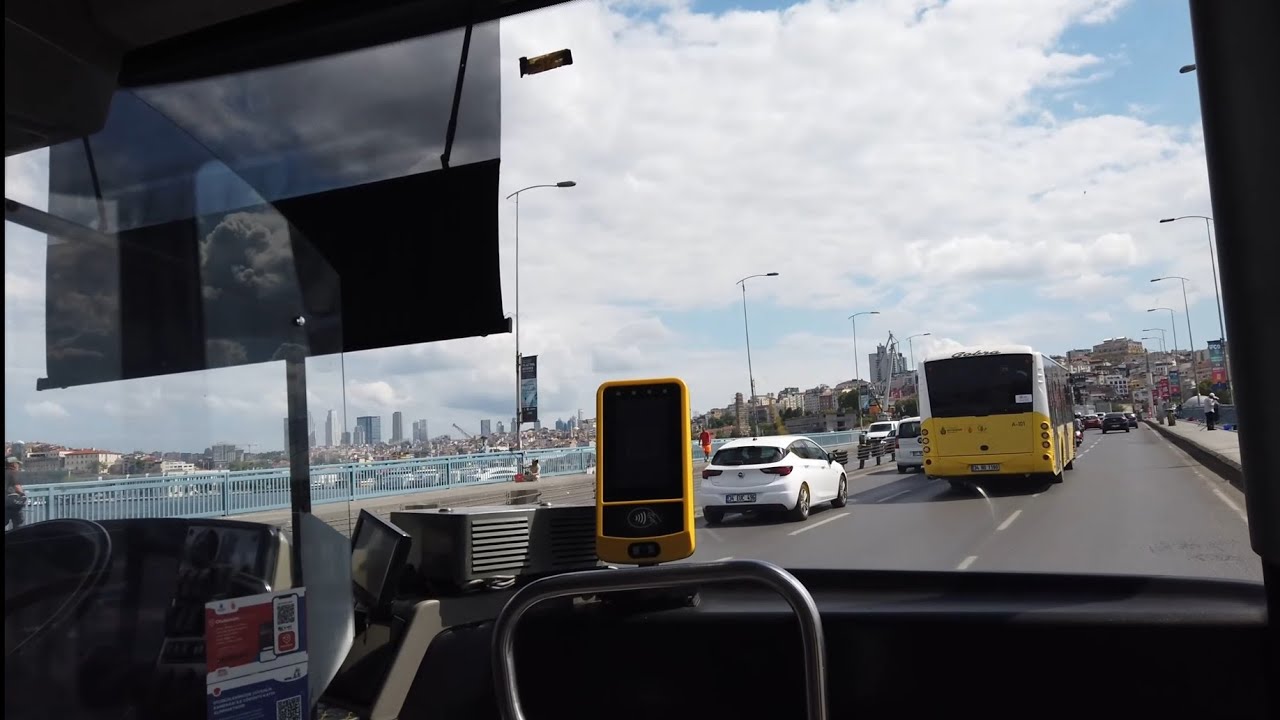İETT | 54E ile Eminönü - Okmeydanı Arası Otobüsle Seyahat