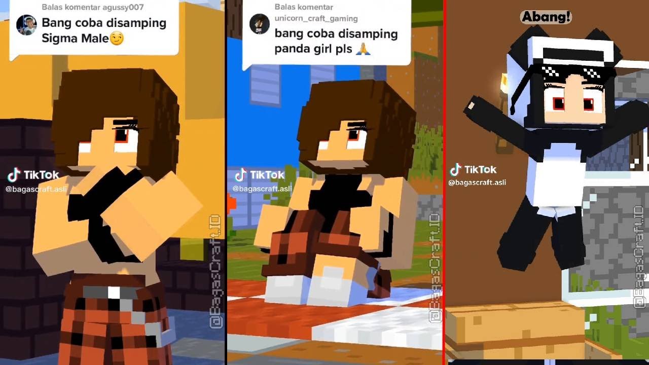 Bagas Craft TikTok Clips compilations (p.04) #tiktok #minecraft