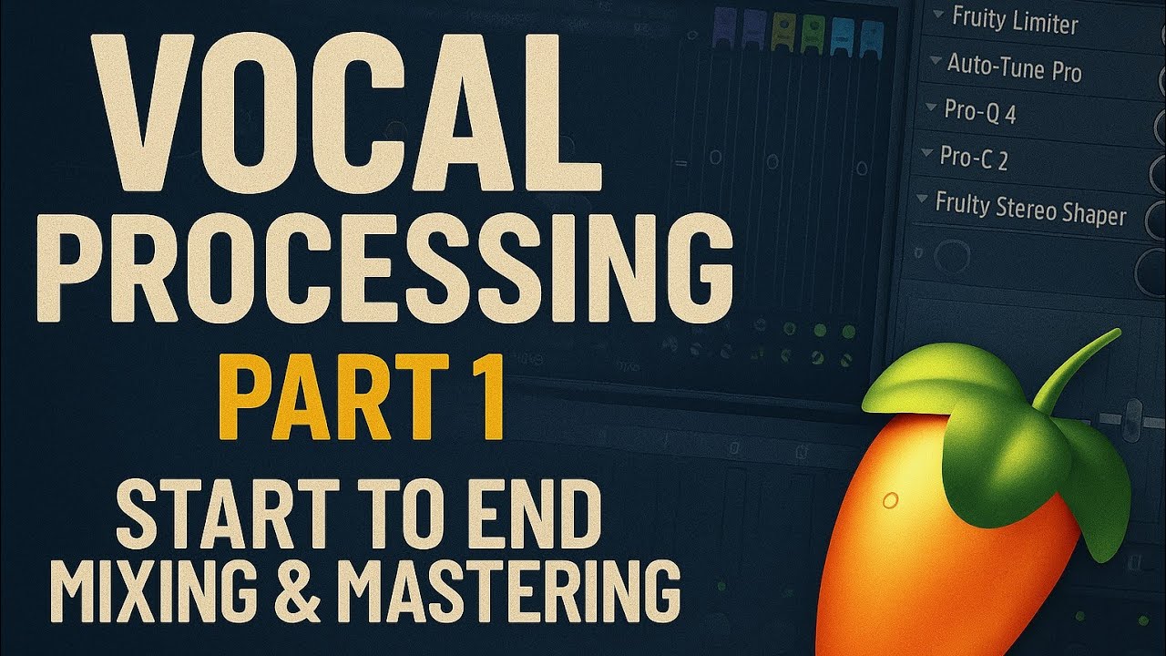 Vocal Processing Tutorial – Step-by-Step Mixing Guide (Part - 1) Start To End Complete Mix Mastering