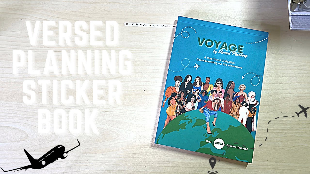 Let's Go on a Voyage || Voyage Sticker Book by Versed Planning || Flip Through || Just Joia