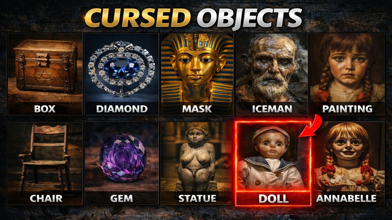 10 Terrifying Cursed Objects Scientists Fear