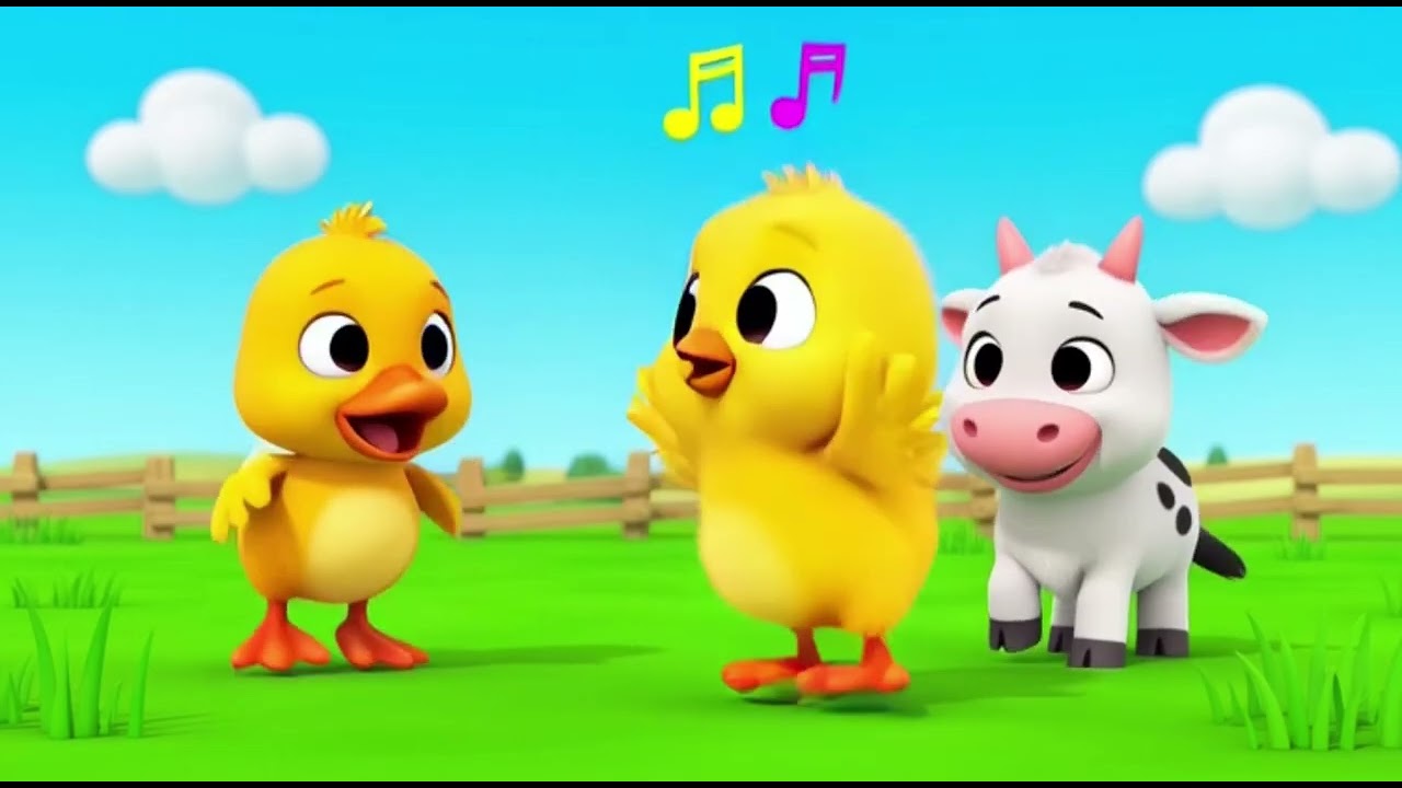 El Pollito Dice Pío Pío 🐥 | Canción Infantil de la Granja | Música para Bebés