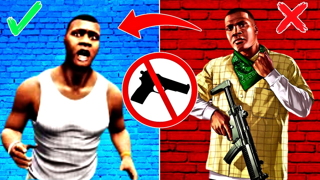 Zerando GTA 5 sem usar armas 😱 #5