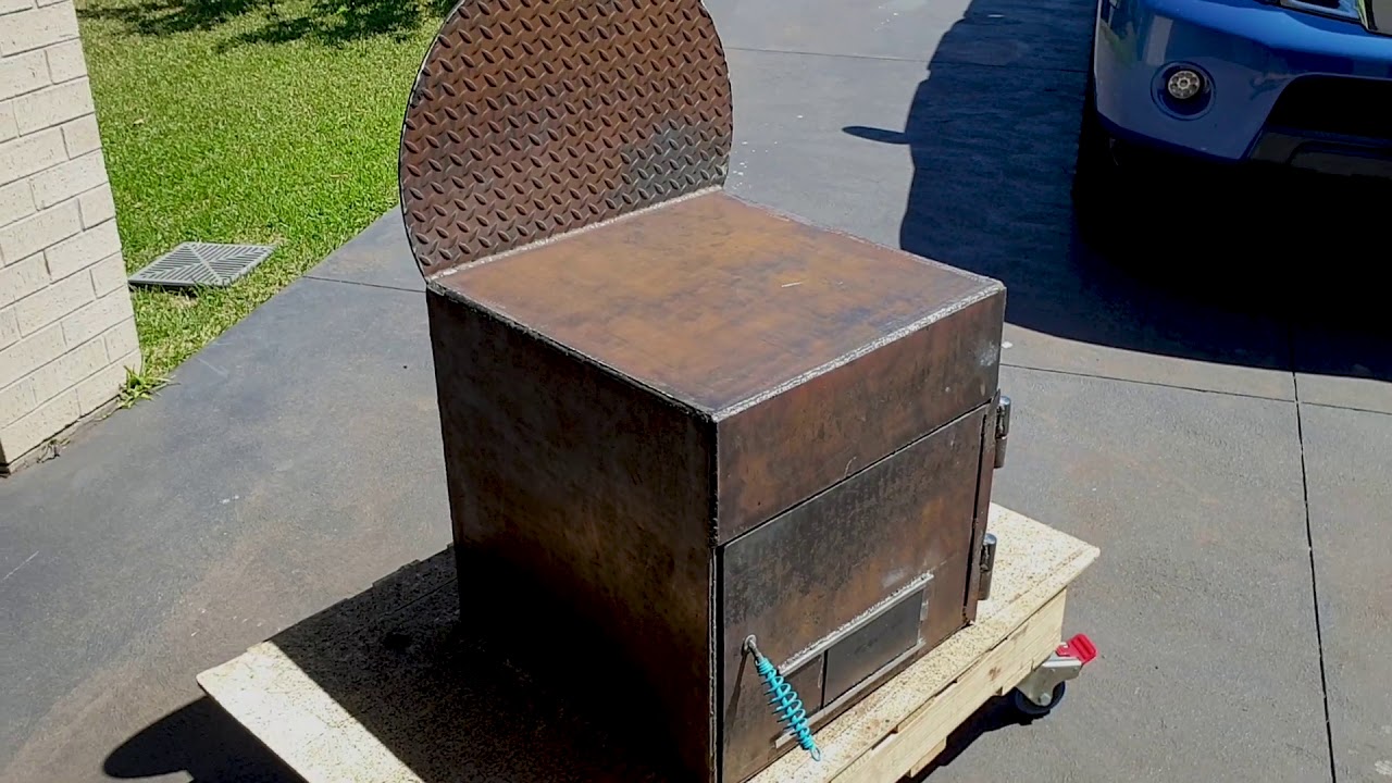 Reverse Offset Smoker Build
