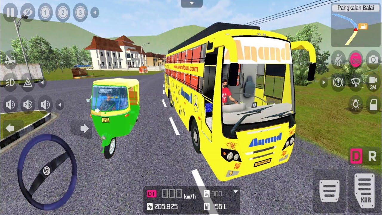 Anand Travels Sleeper Bus Game Download | बस गेम | BUSSID - Bus Simulator Indonesia Android Gameplay