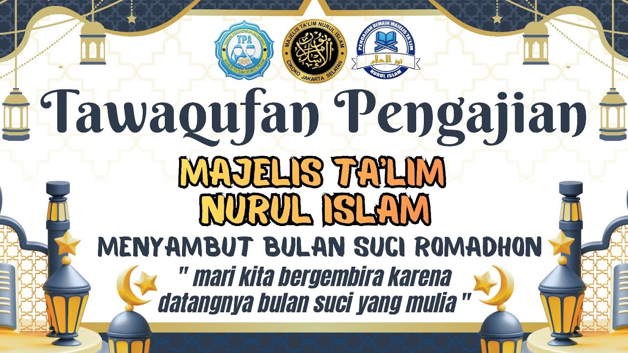 🔴HIGHLIGHT!!! PENUTUPAN PENGAJIAN SEMENTARA TPA & TPQ MAJELIS TA'LIM NURUL ISLAM (13 FEBRUARI 2026)