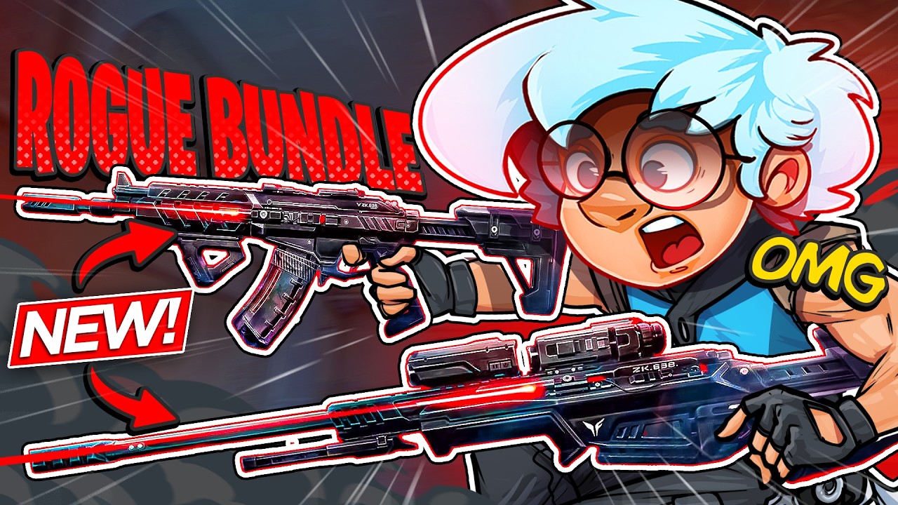 TenZ TESTS & REACTS TO *NEW* ROGUE BUNDLE (it's insane)