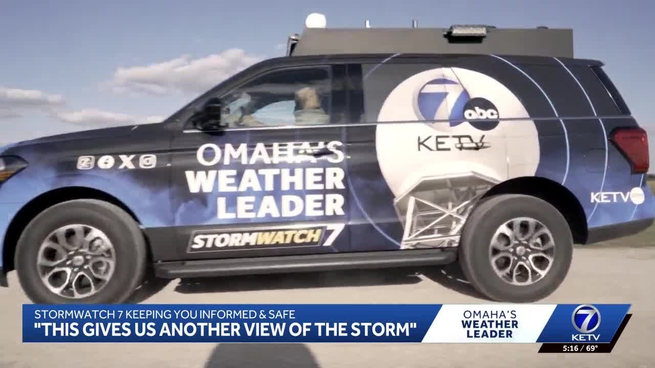 StormWatch 7: Omaha's Weather Leader adds new storm chase vehicle to coverage