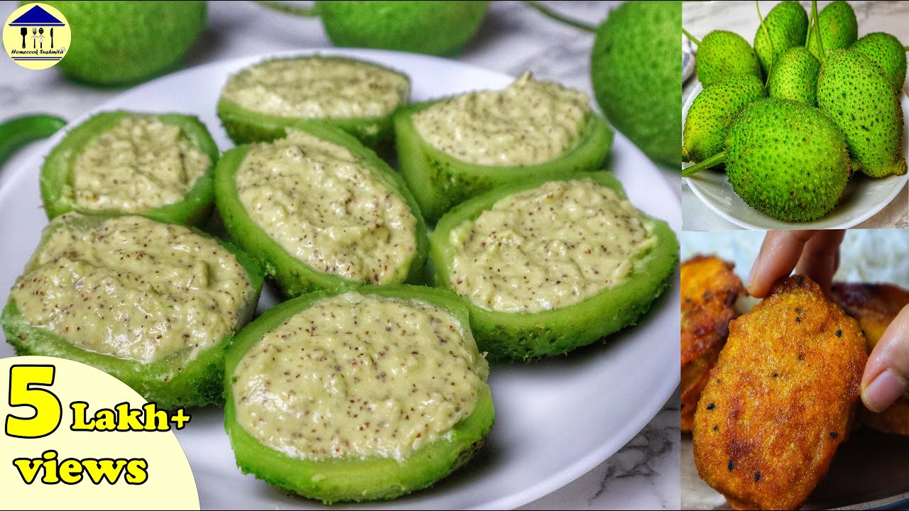 Pur Bhora Kakrol | Kakrol Bhaja | পুর ভরা কাঁকরোল ভাজা | Stuffed Spiny Gourd | Kakrol Recipe Bengali