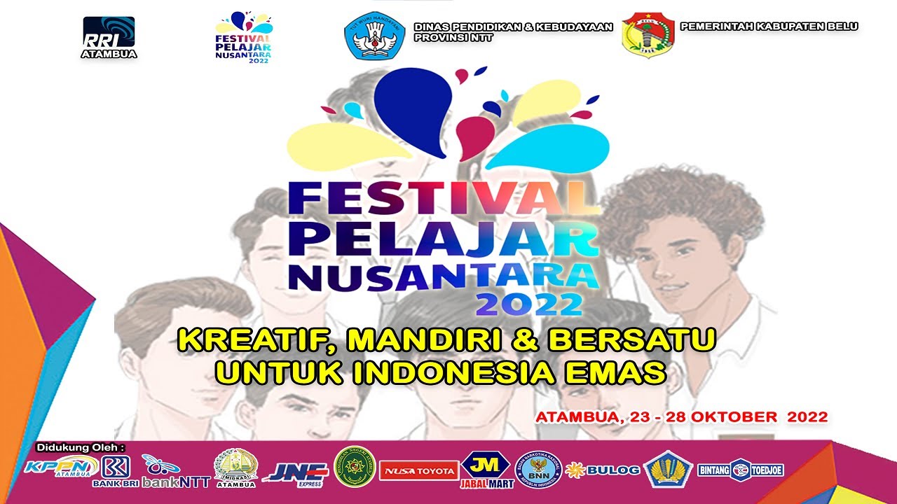 HARI KELIMA - Band Indie & Reportase Atambua - Festival Pelajar Nusantara 2022 - RRI Atambua