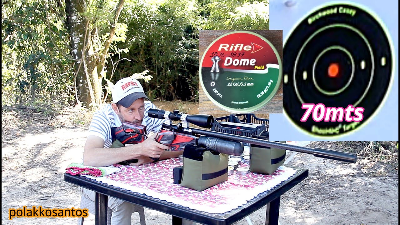 Rifle Dome Field 1.19g -70 mts- Daystate Red Wolf HP Hilite