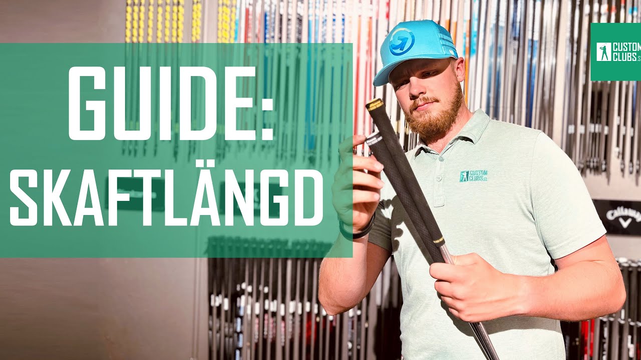 Så hittar du rätt längd på golfklubborna | Oscar guidar dig