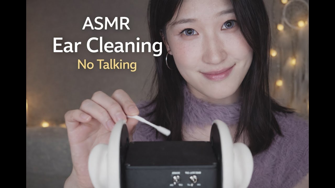 ASMR Ear Cleaning | No Talking | Deep Sleep & Relaxation