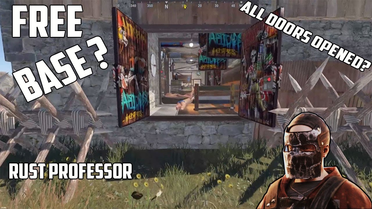RUST free base???!!! All doors was opened!!!!