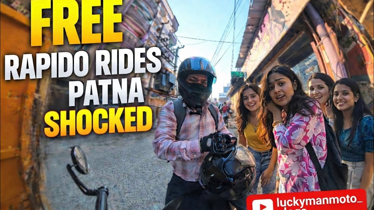 Public Ko Di FREE Rapido Ride 😱 First Time In Patna || Hunter 350 surprise ❤️@Rapido_App 