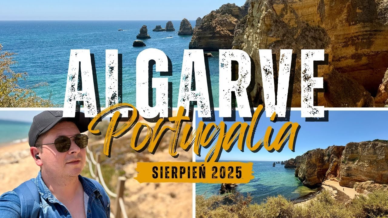 Wybrzeże Algarve jest przepiękne! 🇵🇹