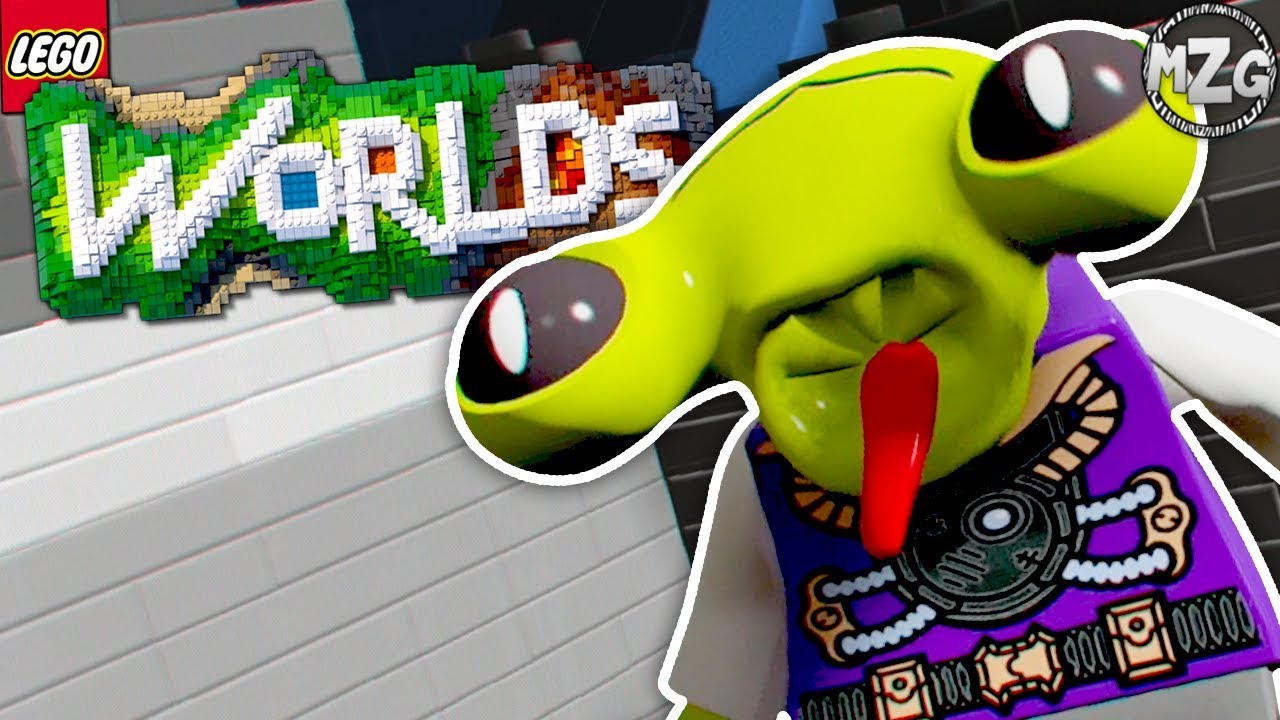 Finding An ALIEN!? - LEGO Worlds Gameplay - Episode 16