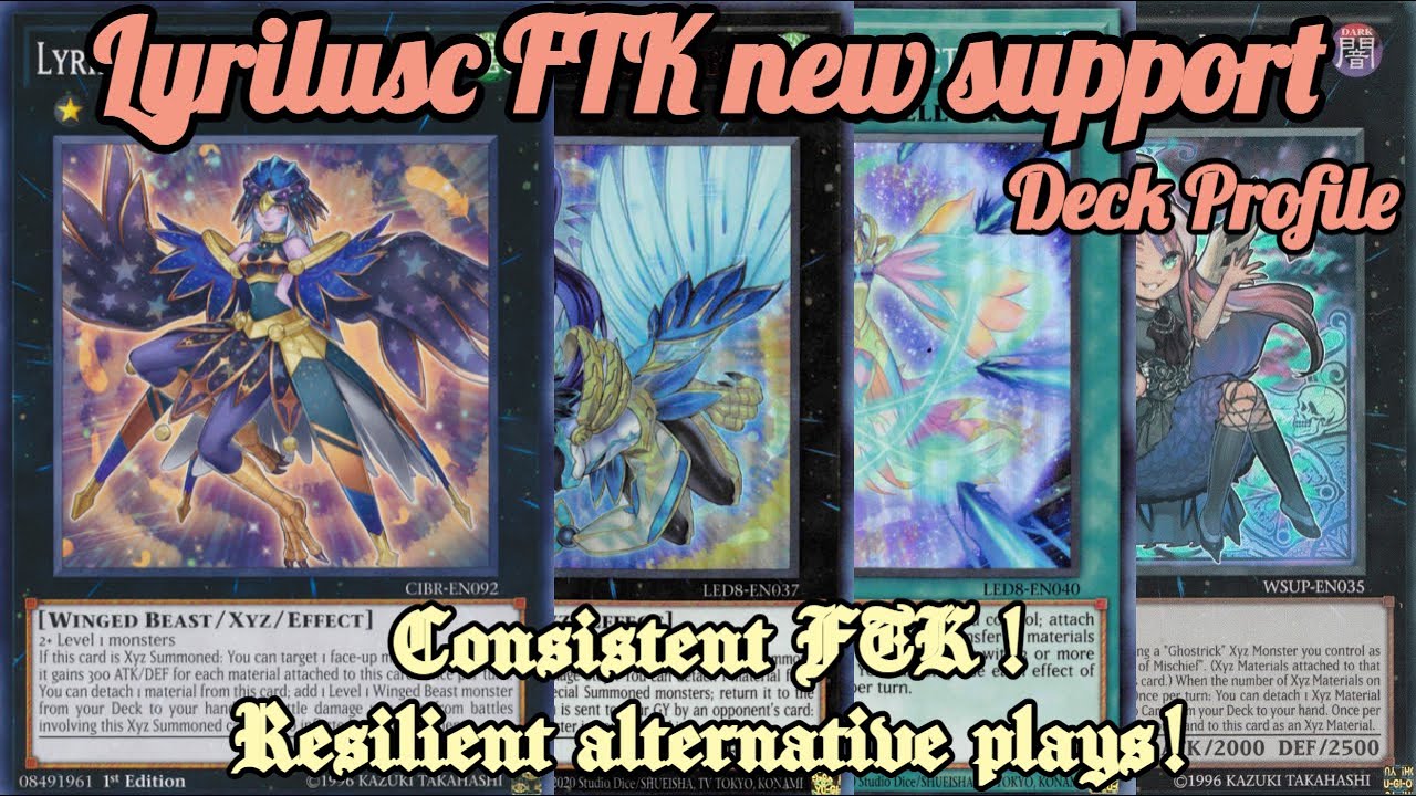 YU-GI-OH! LYRILUSC FTK DECK PROFILE [EDOPRO]