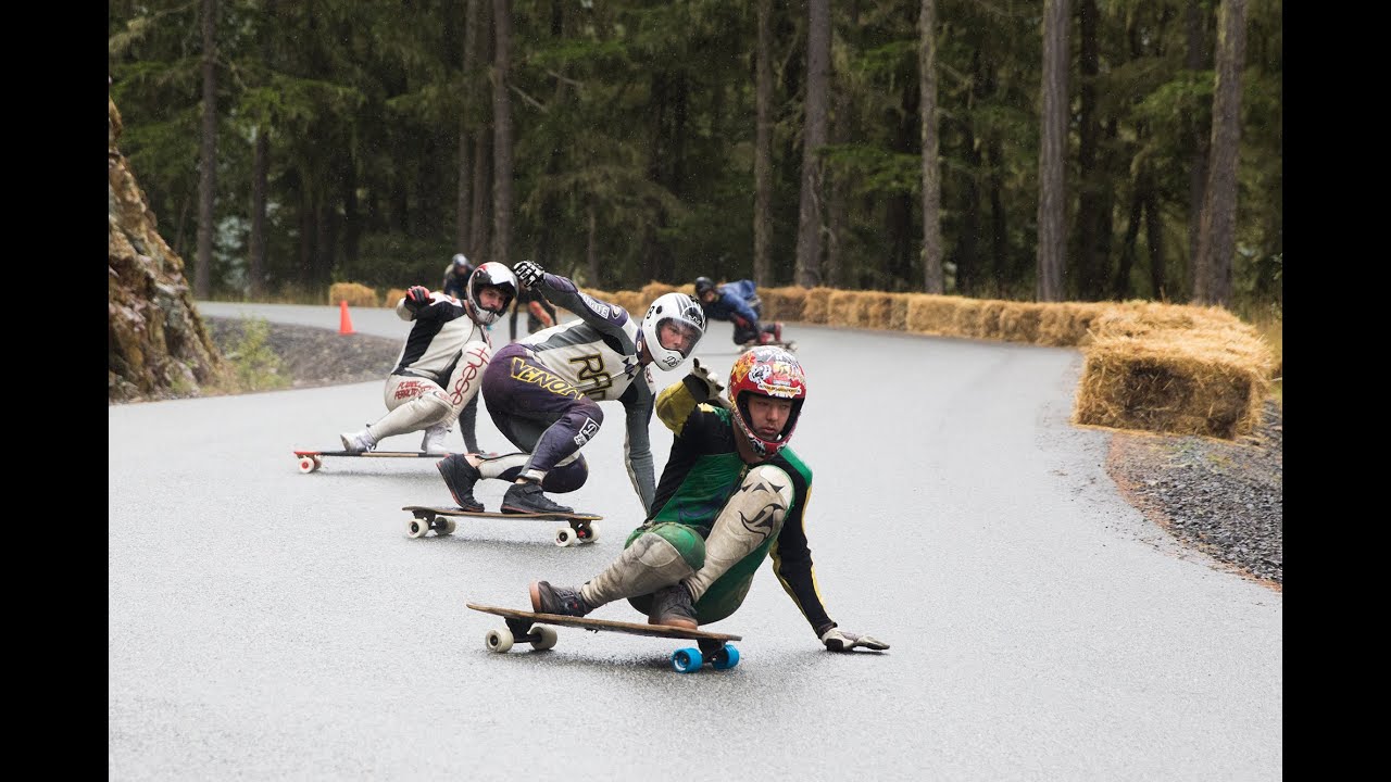 Rainy Whistler Longboard Festival