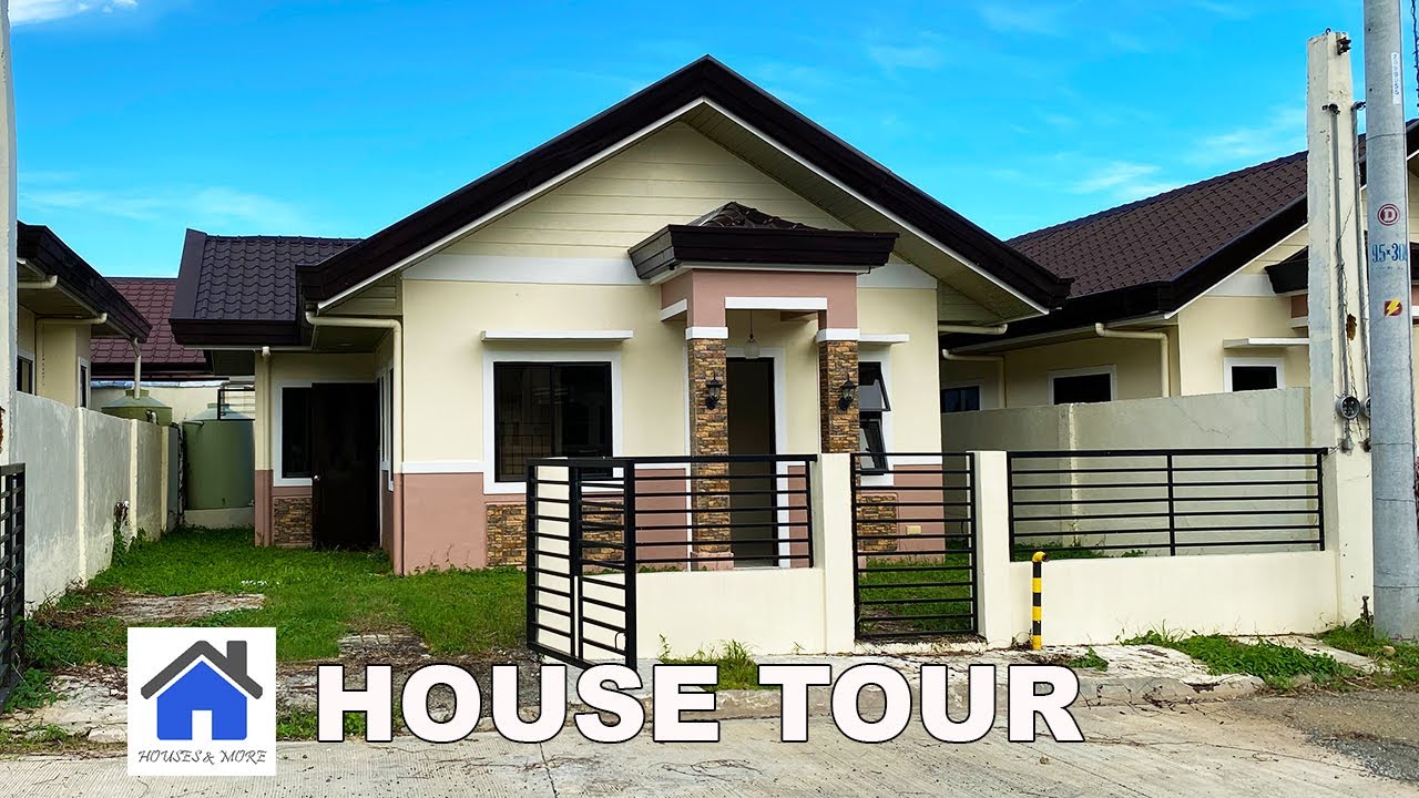 Beautiful 3 Bedrooms House Bungalow House Design For Sale in Davao City