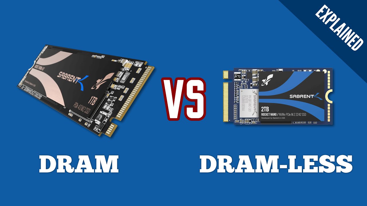 DRAM SSD против DRAM-Less SSD | ОБЪЯСНЕНИЕ