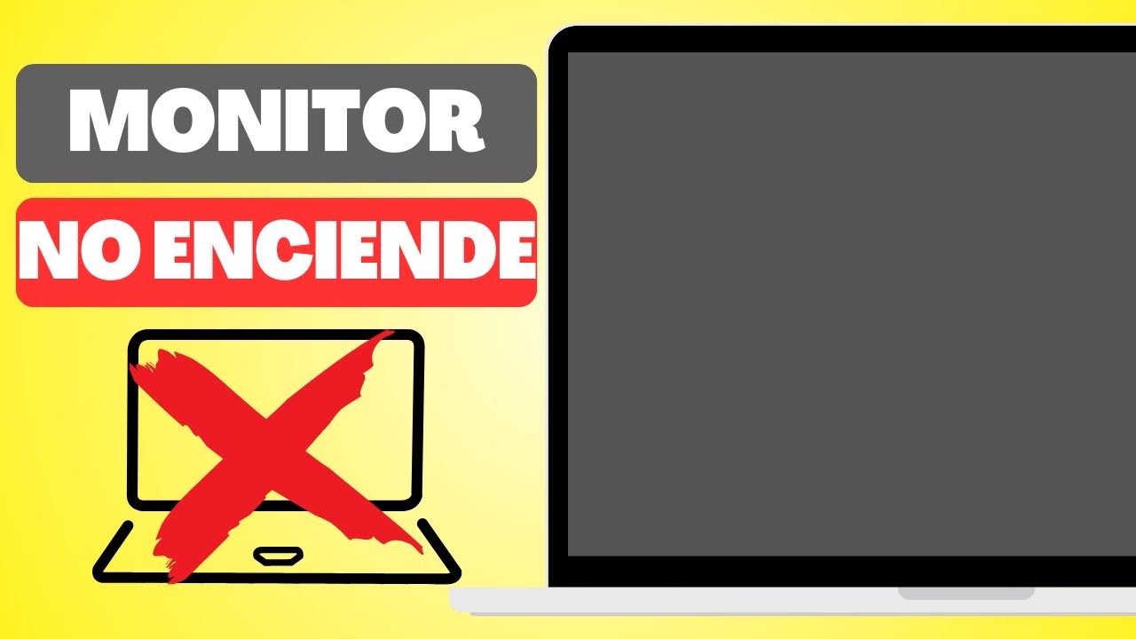 ✔️ MONITOR no enciende pero el CPU si Soluci&oacute;n energ&iacute;a Est&aacute;tica