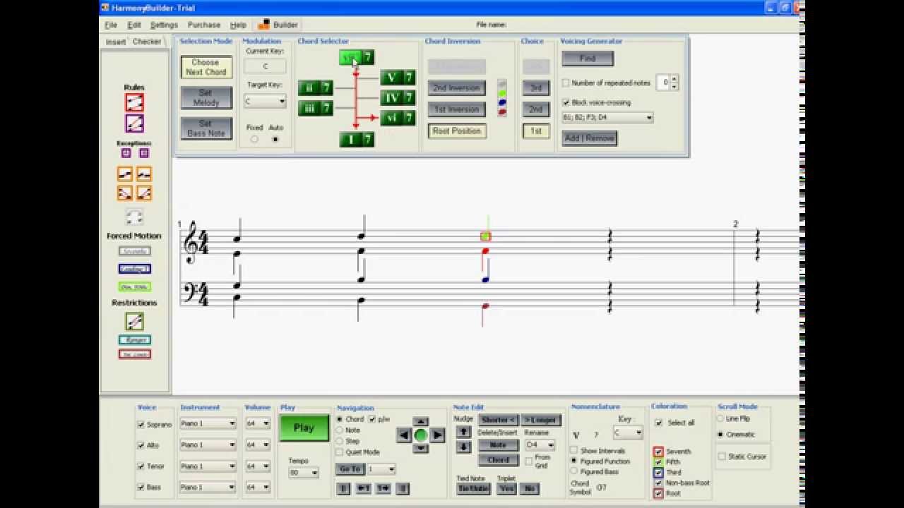 Overview of HarmonyBuilder