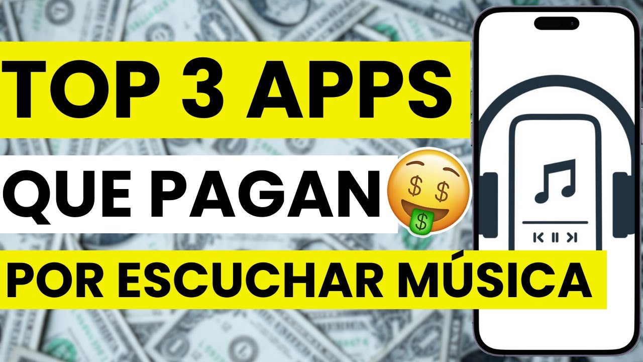🥇 Las 3 mejores aplicaciones que pagan por escuchar m&uacute;sica (2026)