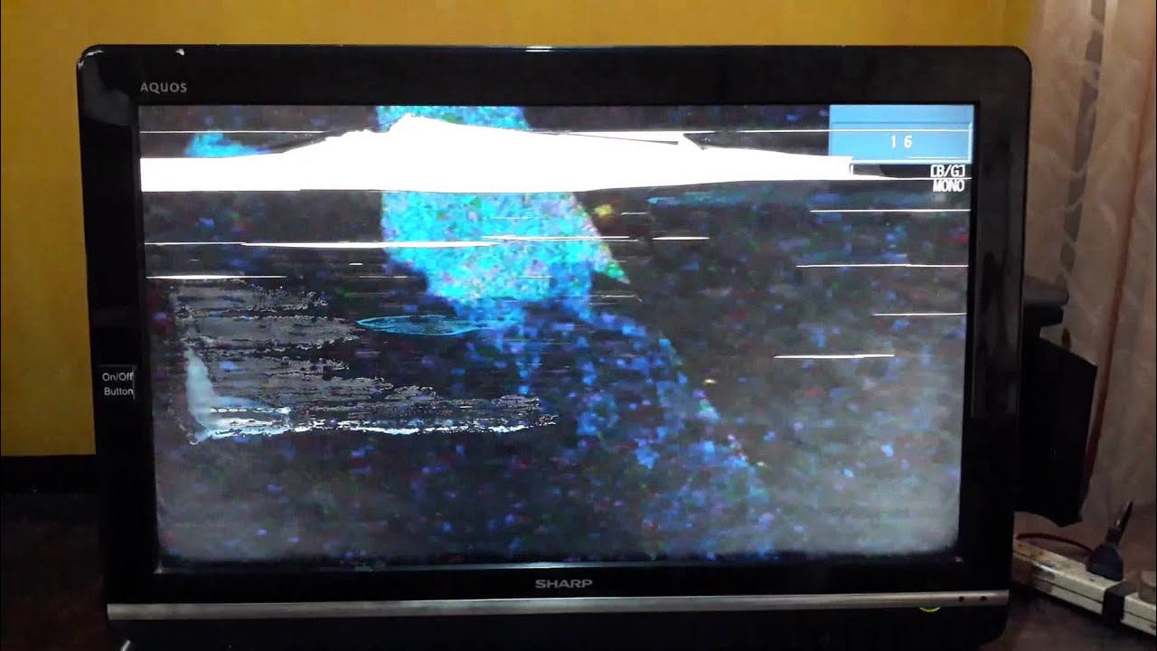 How to paste a polarized layer on a TV display ( sinhala )