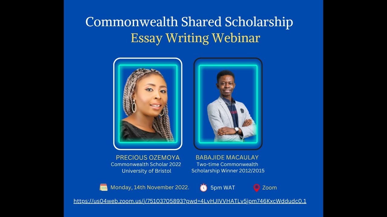 Winning the Commonwealth Shared Scholarship part 2